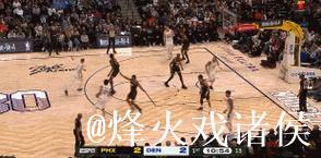 约基奇助攻琼斯命中三分，掘金加时赛开局7-0攻势